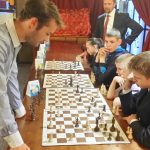 XV шахматный турнир имени Анатолия Карпова, сеанс одновременной игры