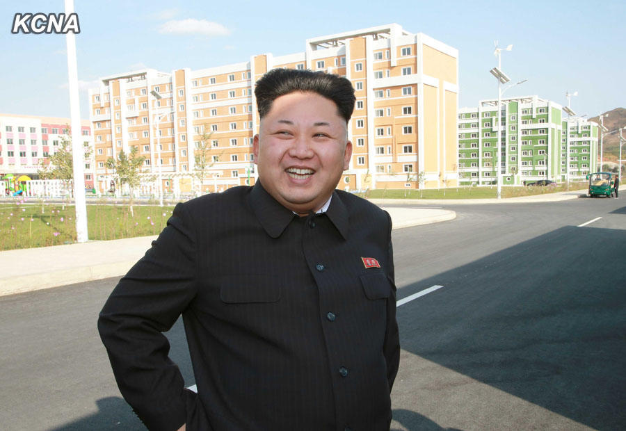 Ким Чен Ын впервые появился на публике