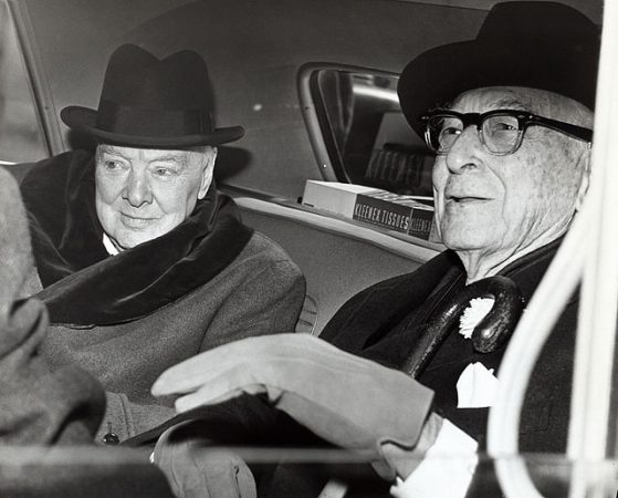 Уинстон Черчилль и Бернард Барух