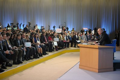 пресс-конференция В. Путина