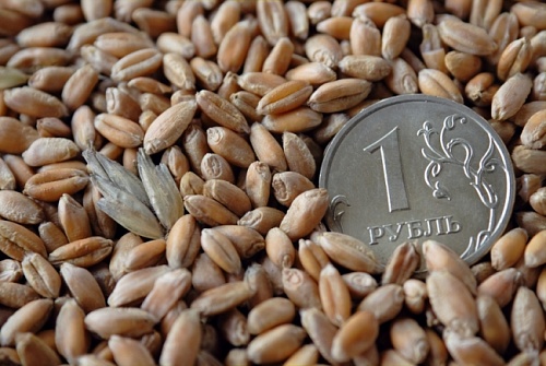 рубль в зёрнах