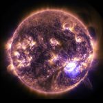 Снимок Солнца из Обсерватории солнечной динамики NASA