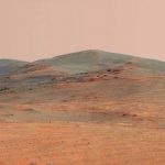 Снимок кратера Индевор, который сделал Curiosity на Марсе