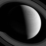 Сатурн, снятый на камеру Cassini