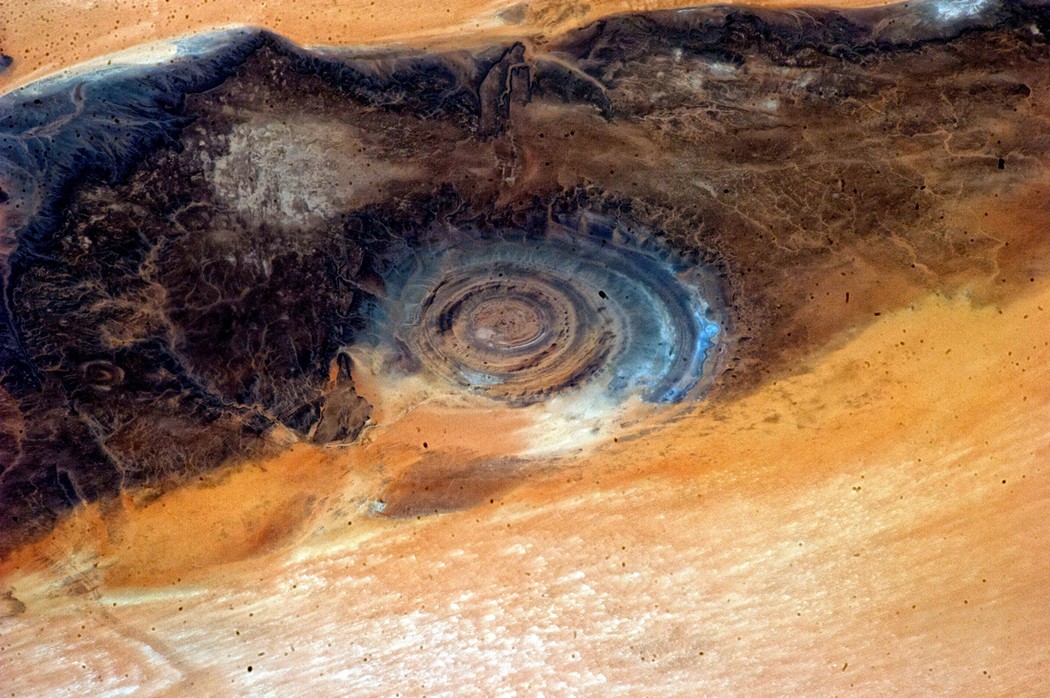Мавритания. Геологическое образование Ришат. (Stuart Rankin)