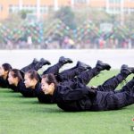 Спецподготовка китайских стюардесс