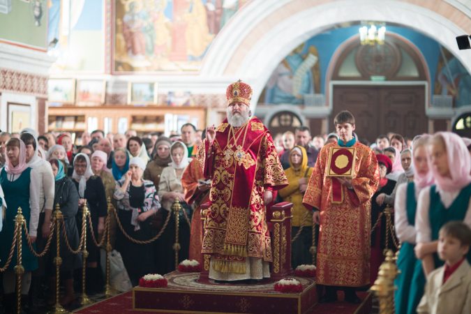 пасха 2015, митрополит Павел