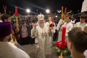 пасха 2015, митрополит Павел